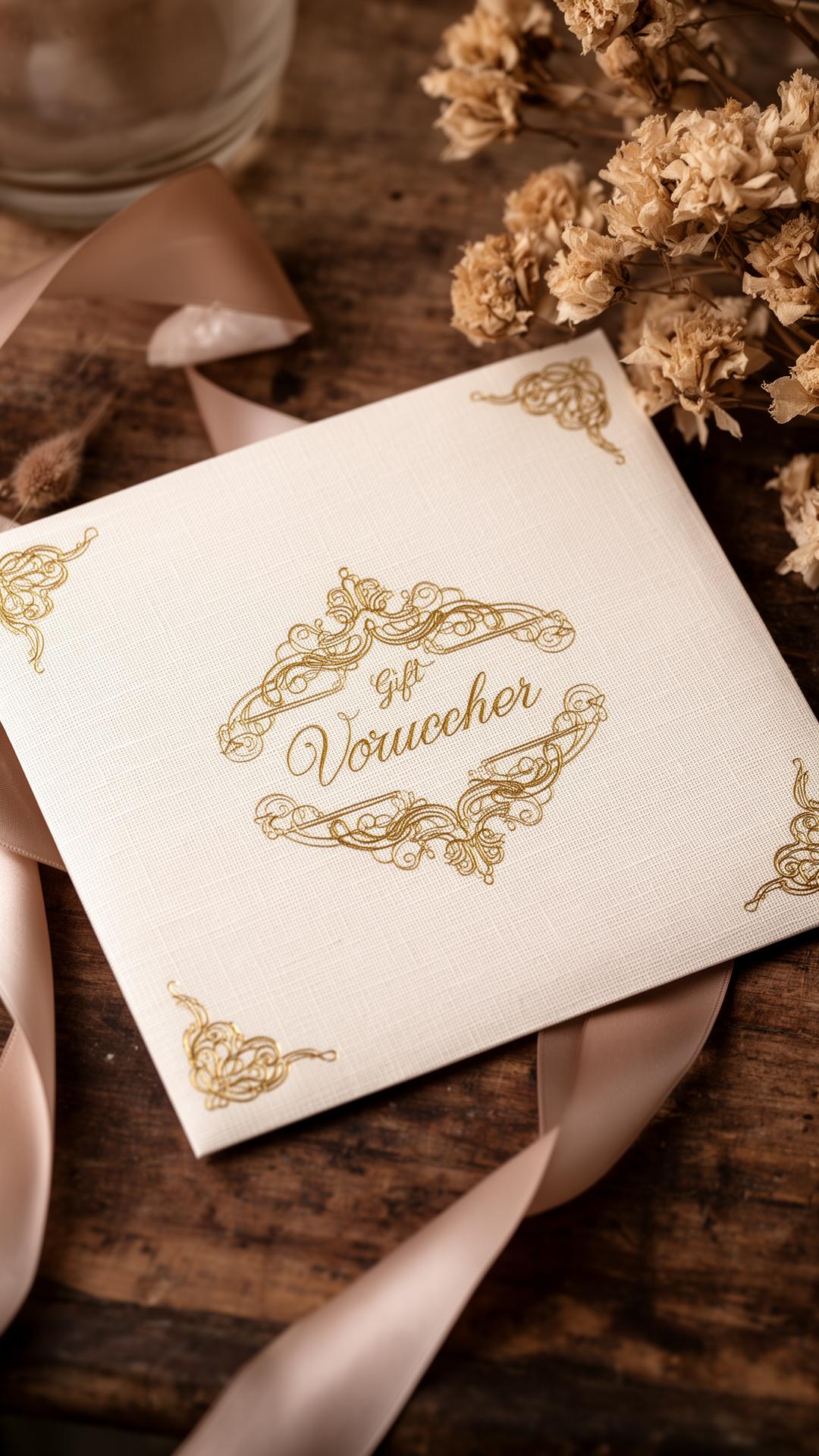 Gift voucher from The Old Palace Lincoln